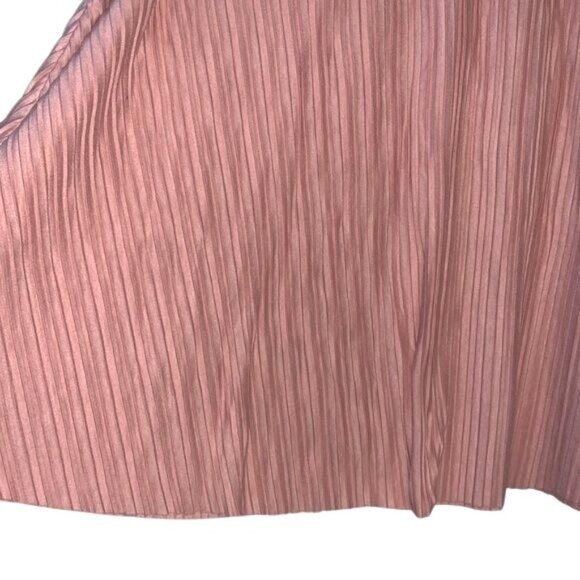 A New Day Womens Sleeveless Pleated Top Light Pink Size L - Picture 7 of 10